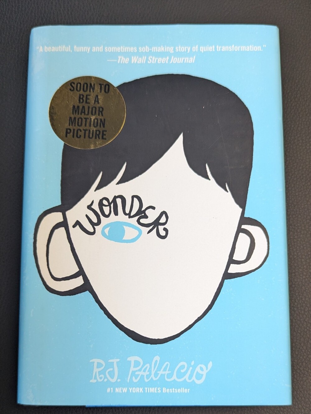 Wonder by R.J. Palacio 2012 First Edition Hardcover Bestseller Novel